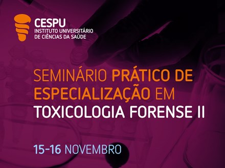 Seminário Prático de Especialização em Toxicologia Forense 2